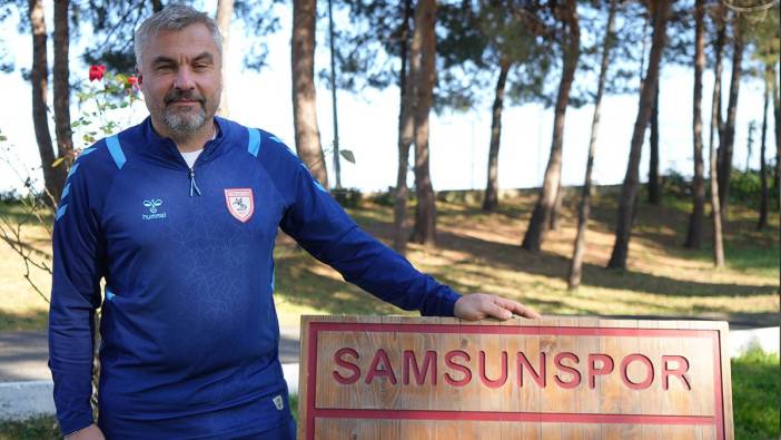 Samsunspor’un hocası hakemlerden memnun