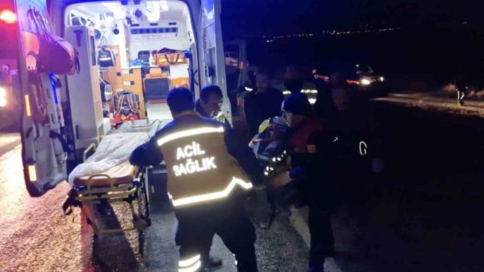 Çorum'da kazaya müdahale eden trafik polisine kamyon çarptı