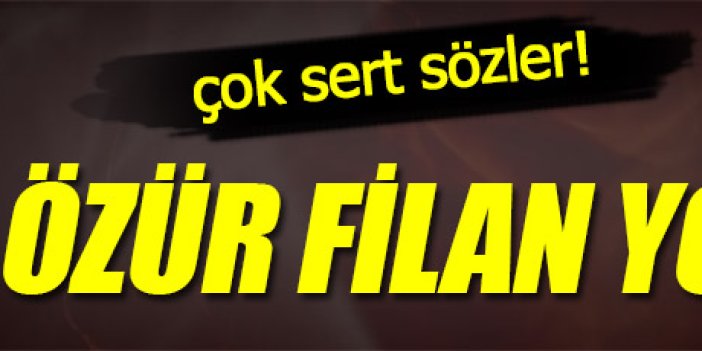 Volkan Demirel'den özür açıklaması