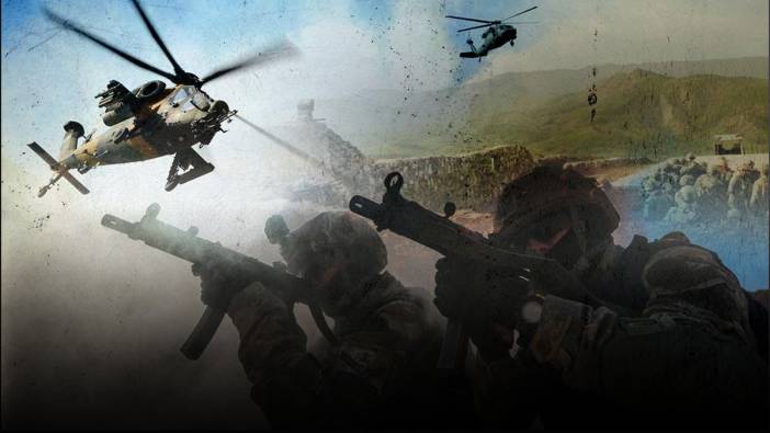 Suriye ve Irak'ın kuzeyine nokta operasyon! 21 terörist etkisiz hale getirildi