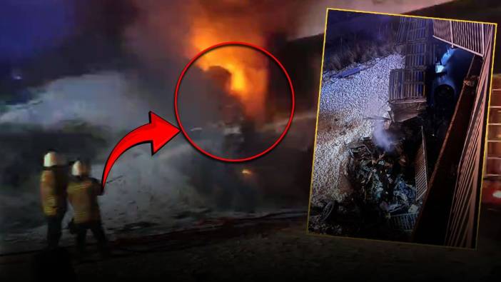Köprüden uçan TIR sürücüsünün feci ölümü!  Alevlerin arasında can verdi