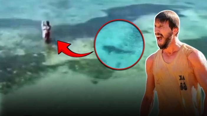 Survivor'da korku dolu anlar… Adem Kılıçcı köpekbalıklarının ortasında kaldı!