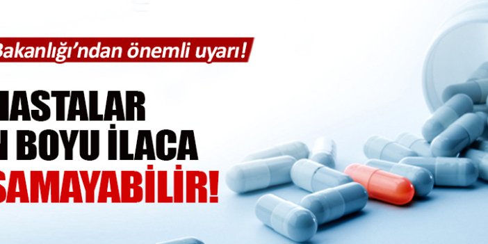 Sağlık Bakanlığı'ndan sistem uyarısı