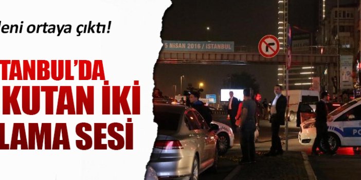 İstanbul'da 2 ses bombası patladı!