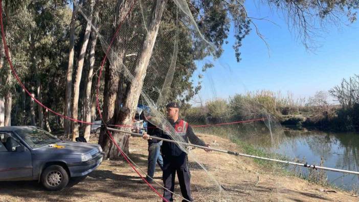 Mersin'de yasak avlanma yapan 3 kişiye 14 bin TL ceza kesildi