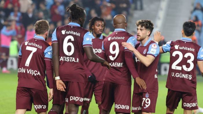 Trabzonspor’dan çarpıcı seri: 10 maçı kaybetmedi