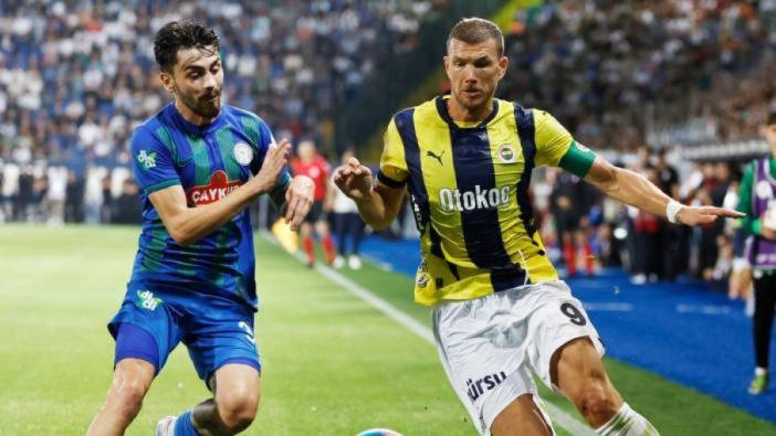 Fenerbahçe - Çaykur Rizespor 1-2