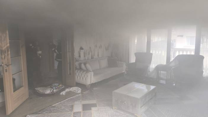 Mardin'de korkutan yangın: 10 kişi dumanlar içinde kaldı