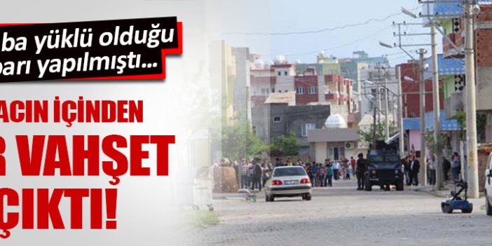 Bomba yüklü olduğu ihbarı yapılan araç cinayette kullanılmış