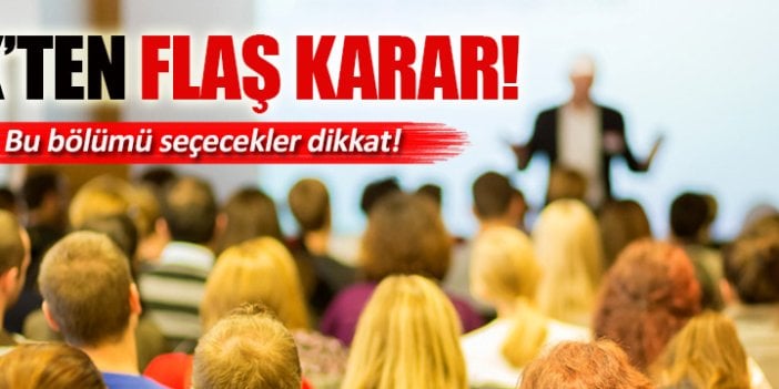 Eğitim fakültelerine gelecek dönem baraj geliyor