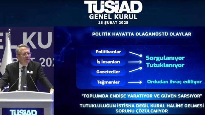 İktidarı eleştirmişti... TÜSİAD hakkında soruşturma başlatıldı