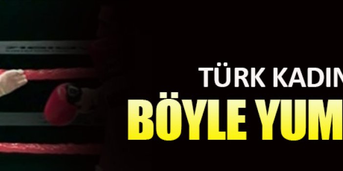 Türk kadın hakem suratına yumruk yedi