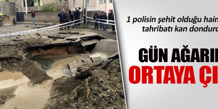 Gün ağarınca ortaya çıktı