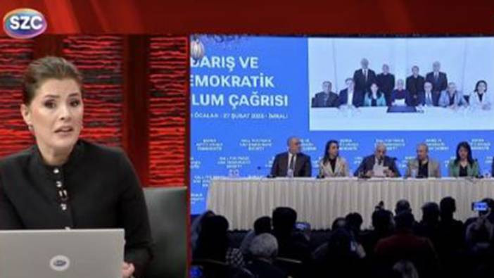 Sözcü TV sunucusu Öcalan açıklamasının o anını yayınlamadı!