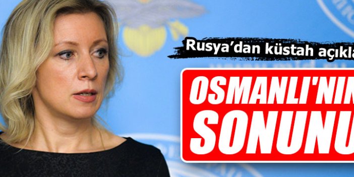 Rusya'dan küstah 'Osmanlı' açıklaması