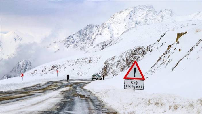 Meteorolojiden 5 il için 'çığ' uyarısı: Herkes dikkatli olsun