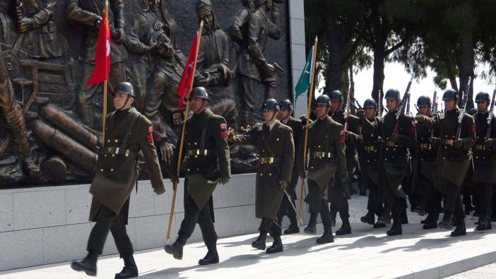 Şehitler Abidesi’nde ’18 Mart’ hazırlığı