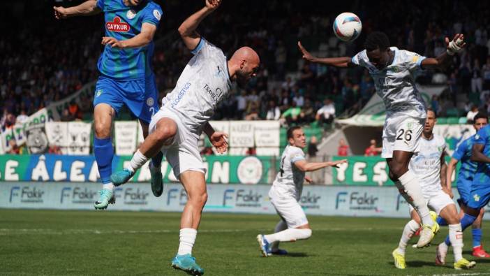 MAÇ SONUCU | Çaykur Rizespor - Bodrum FK: 0-2