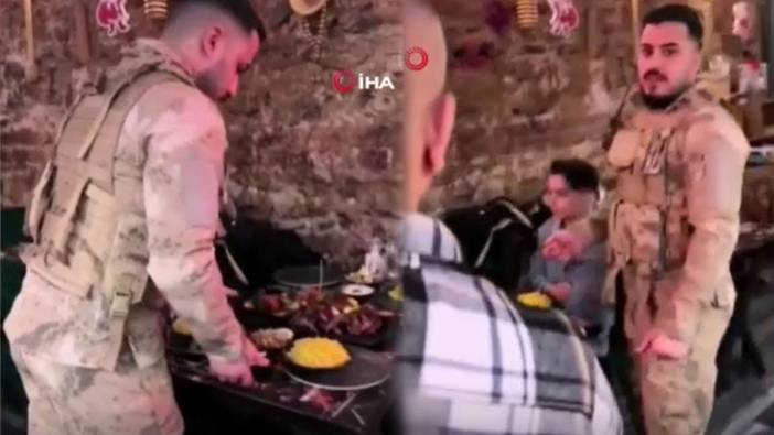 Görüntüler tepki çekmişti: Askeri üniforma servisinde pes dedirten savunma!