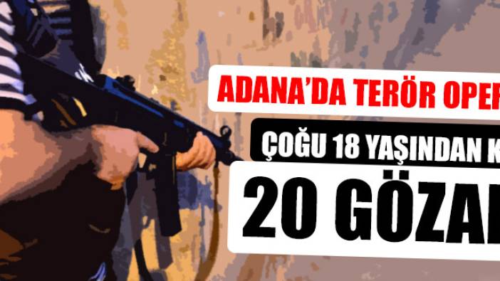 Adana'da terör operasyonu (14 Mayıs 2016)