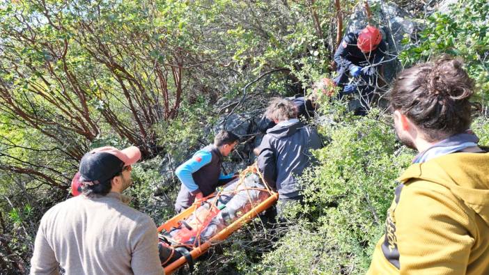 650 metrede kontrolü kaybetti! Antalya'da ormanda nefesler tutuldu