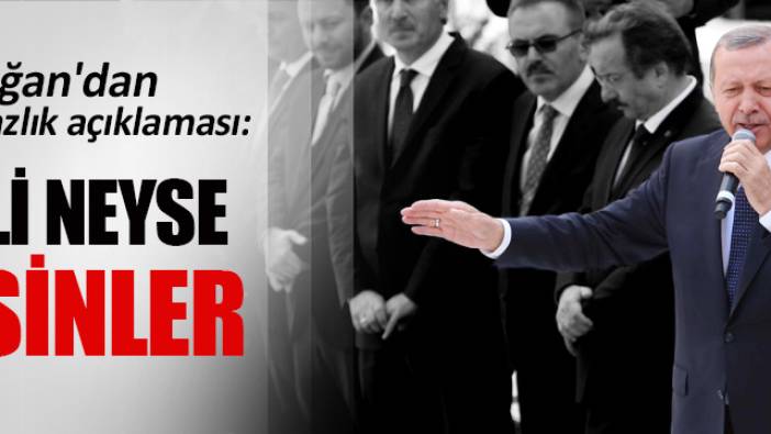 Erdoğan'dan dokunulmazlık açıklaması
