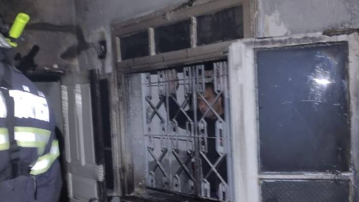 Mersin Tarsus’ta ev yangını
