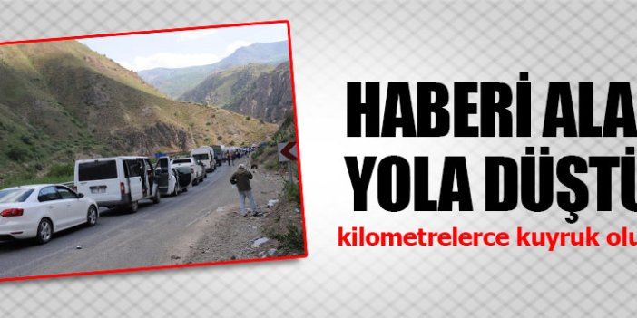 Yüksekova'ya dönüşler başladı