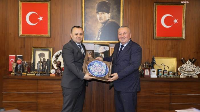 Cemal Enginyurt’tan Amasya Belediye Başkanı Sevindi’ye ziyaret