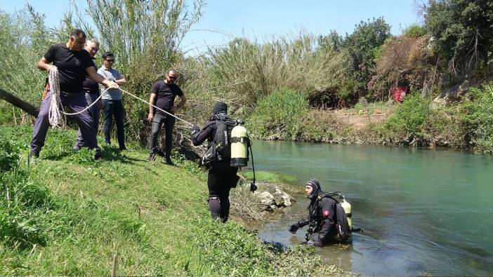 15 gündür aranan adam için dalgıçlar Düden Çayı’na daldı