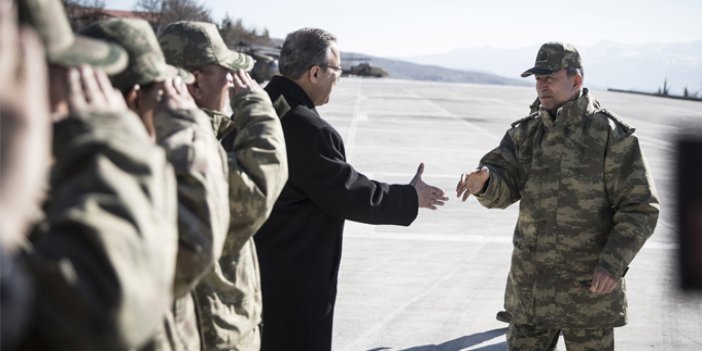 Genelkurmay Başkanı sıcak bölgede!