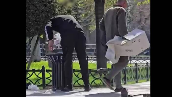 Kayseri'de çöp dağıtan kişi cezasız kalmadı