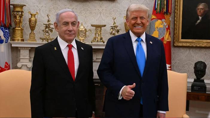 Tehlikeli ittifak! ABD Başkanı Trump'tan çarpıcı açıklama: Netanyahu ile aynı taraftayız