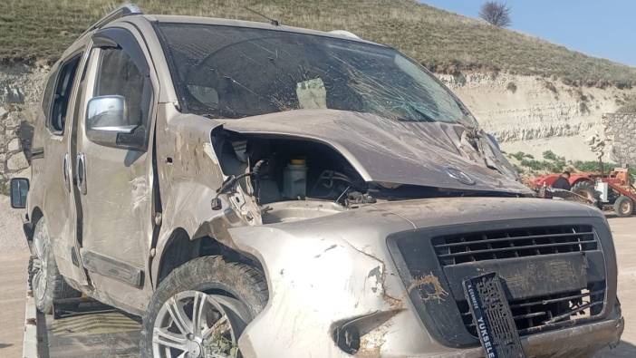 Ankara’da korkutan kaza! 2 yaralı