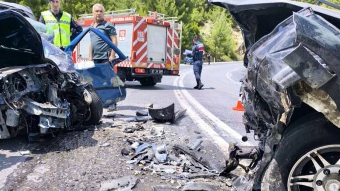 Antalya’da iki araç çarpıştı: 1 ölü, 2 yaralı