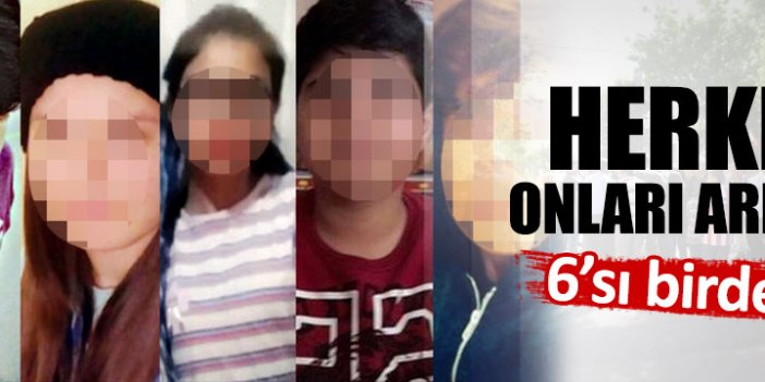 İstanbul'da 6 çocuk birden kayboldu