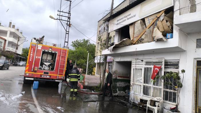 Dörtyol’da korkutan yangın
