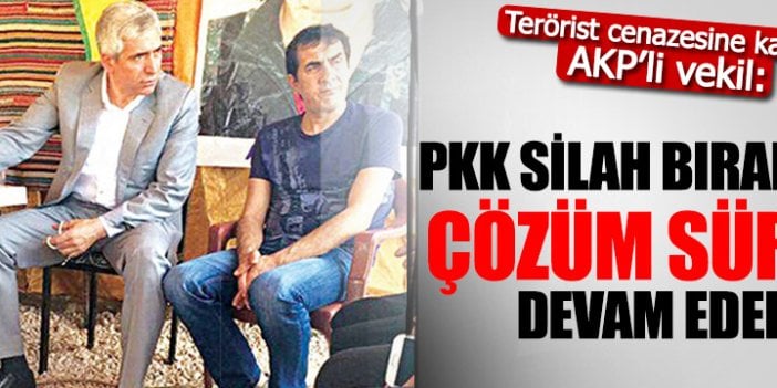 AKP'li vekilden çözüm süreci açıklaması