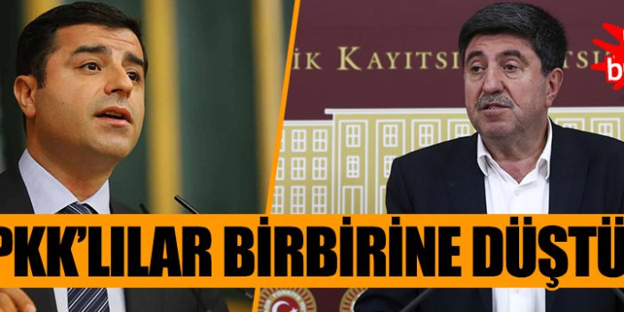 PKK'lılar birbirine girdi