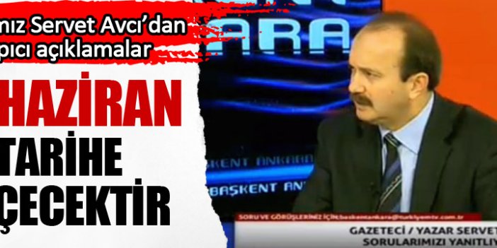 Servet Avcı, Türkiyem TV’nin Canlı yayın konuğu oldu