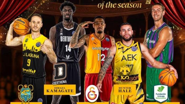 Basketbol Şampiyonlar Ligi en iyilerinde bir Galatasaraylı