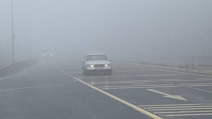 Bolu Dağı, sise teslim oldu