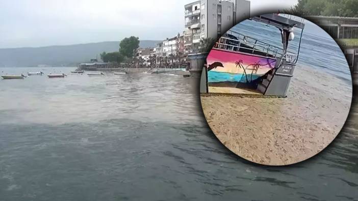 Marmara’da kabus geri döndü! Turistik körfez müsilajla kaplandı