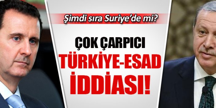 Reuters'tan çarpıcı Türkiye Esad iddiası!