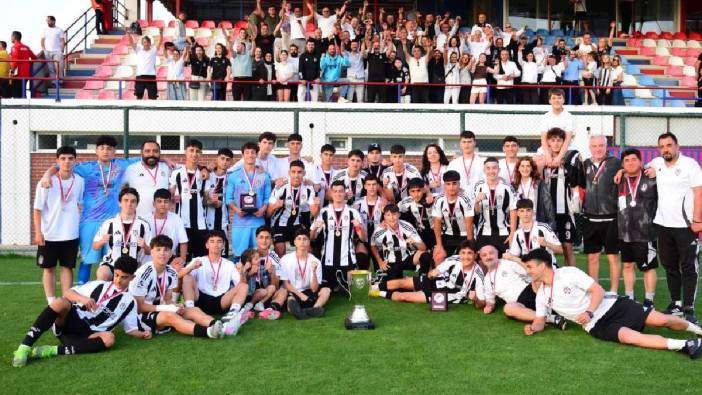 Beşiktaş U16, Fenerbahçe'yi yendi, şampiyon oldu!