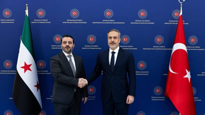 Bakan Fidan, Suriyeli mevkidaşı Şeybani ile görüştü