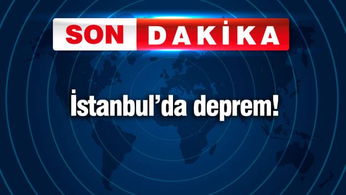 İstanbul'da göçük! Mahsur kalanlar var