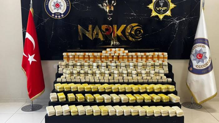 Van’da uyuşturucu operasyonu 147 kilo uyuşturucu ele geçirildi