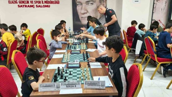 Elazığ’da satranç heyecanı
