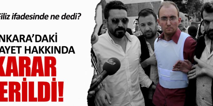 Atalay Filiz, Ankara'da işlediği 2 cinayetten tutuklandı!